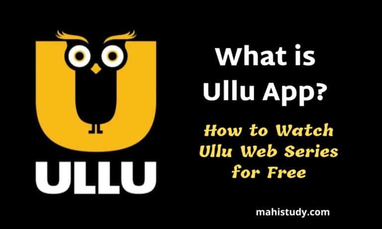 What is Ullu Ap